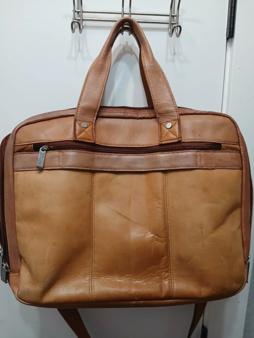 Kenneth Cole Leather Attache